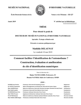 Construction, Évaluation Et Amélioration De Clés D'identification