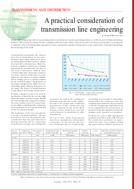 A Practical Consideration of Transmission Line Engineering by Dr