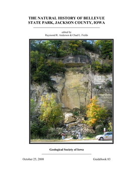 The Natural History of Bellevue State Park, Jackson County, Iowa ______