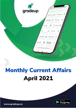 April Current Affairs April 2021