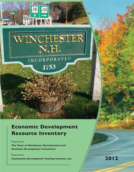 Economic Development Resource Inventory Report 2012