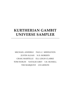 Kurtherian Gambit Universe Sampler