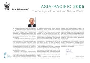 Asia-Pacific's Ecological Footprint