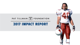 2017 Impact Report Leaders’ Notes Who We Are Our Impact
