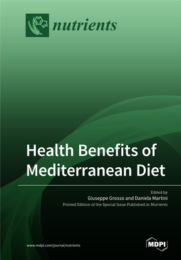 Health Benefits of Mediterranean Diet Nutrients