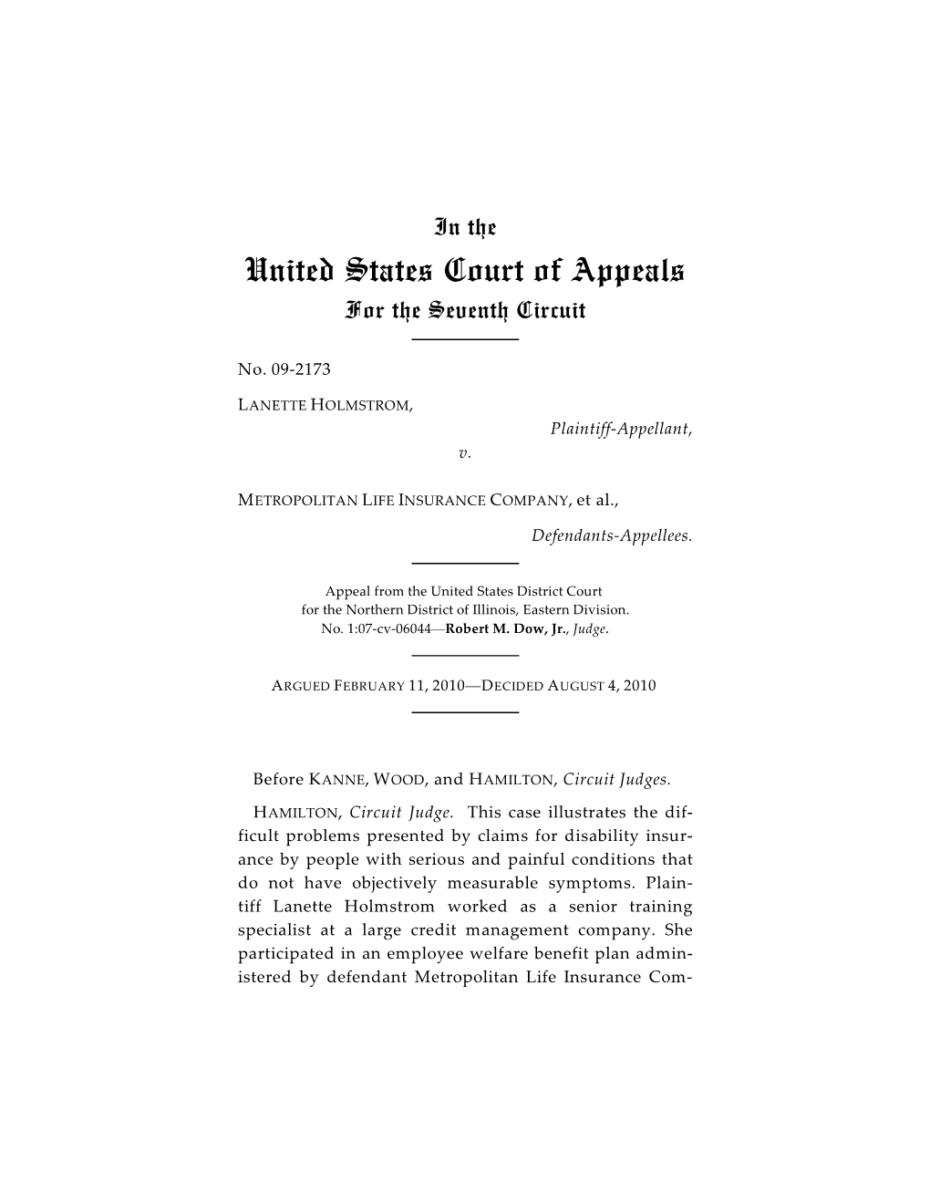 United States Court of Appeals for the Seventh Circuit