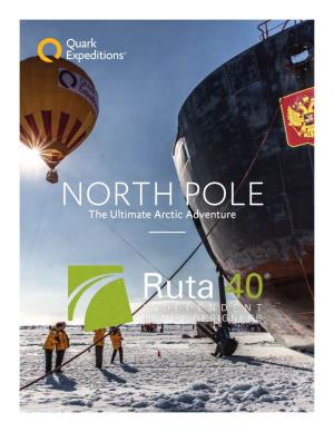 NORTH POLE the Ultimate Arctic Adventure Contents