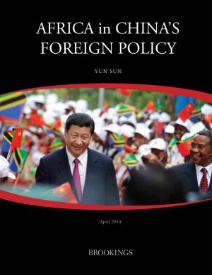 AFRICA in CHINA's FOREIGN POLICY