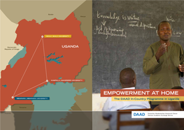 EMPOWERMENT at HOME MBARARA | MBARARA UNIVERSITY the DAAD In-Country Programme in Uganda