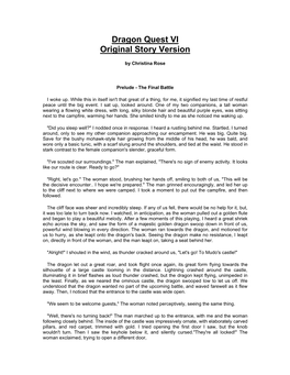Dragon Quest VI Original Story Version