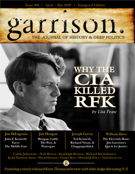 Garrison’S the Middle East Watergate Chappaquiddick Quest for Justice
