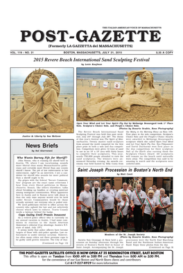 2015 Revere Beach International Sand Sculpting Festival by Lexie Kaufman