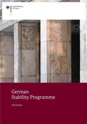 German Stability Programme