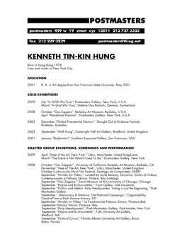 Kenneth Tin-Kin Hung