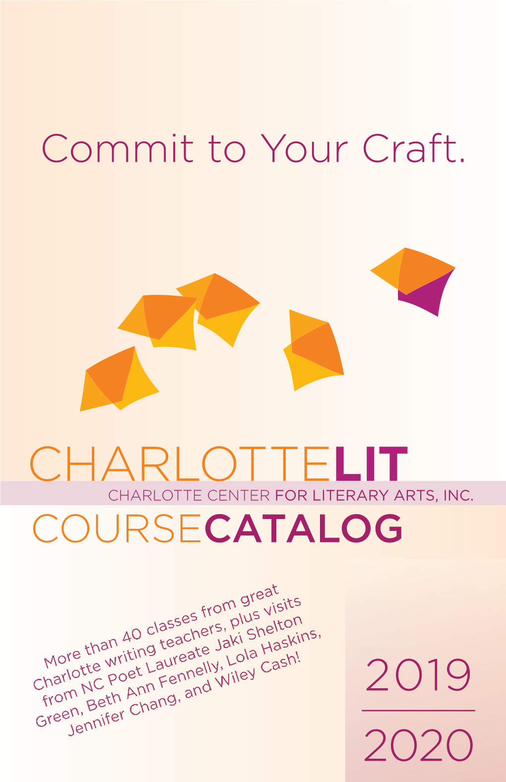 Charlotte Lit 2019-20 Catalog V3.Indd