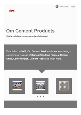 Om Cement Products