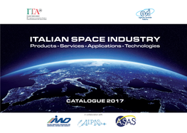 Italian Space Industry 2017