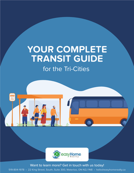 YOUR COMPLETE TRANSIT GUIDE for the Tri-Cities