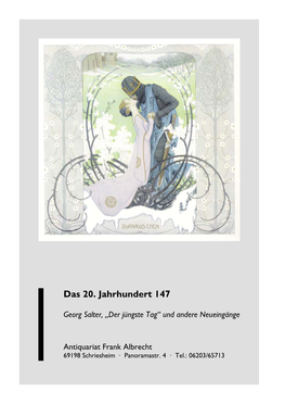 Das 20. Jahrhundert 147