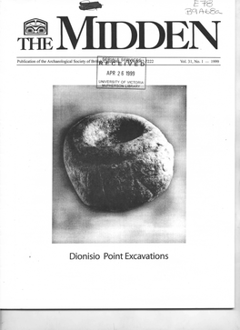 Dionisio Point Excavations