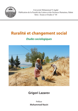 Ruralité Et Changement Social -.:: UMI E-Learning