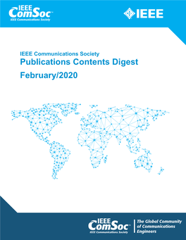 Publications Contents Digest February/2020