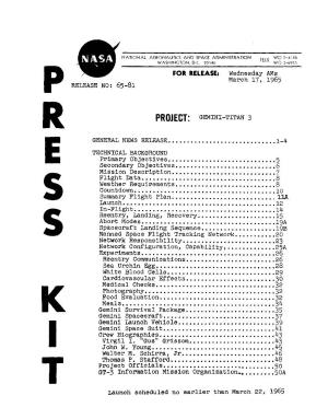 Gemini III Press