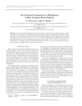 The Chemical Composition of HII Regions in Blue Compact Dwarf Galaxies
