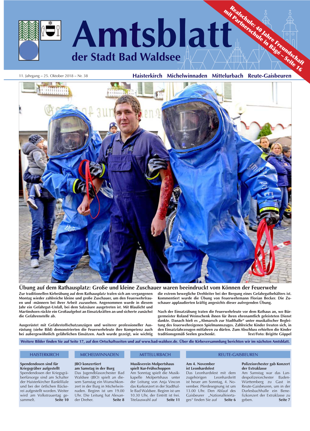 Amtsblatt Nr. 38 – 25.10.2018