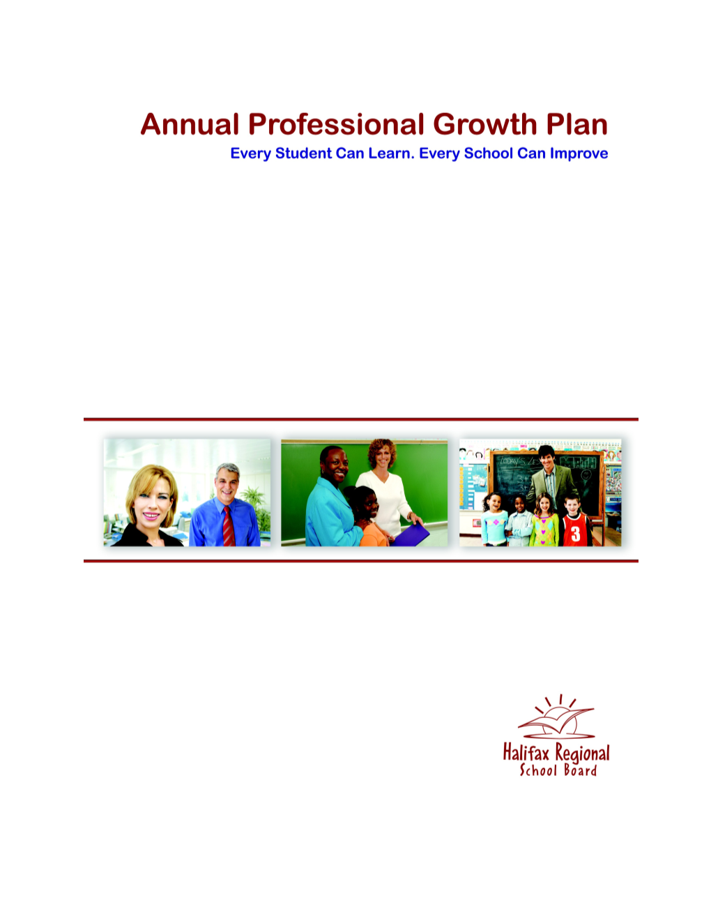 Annual Professional Growth Plan for School-Based Teaching Staff 1