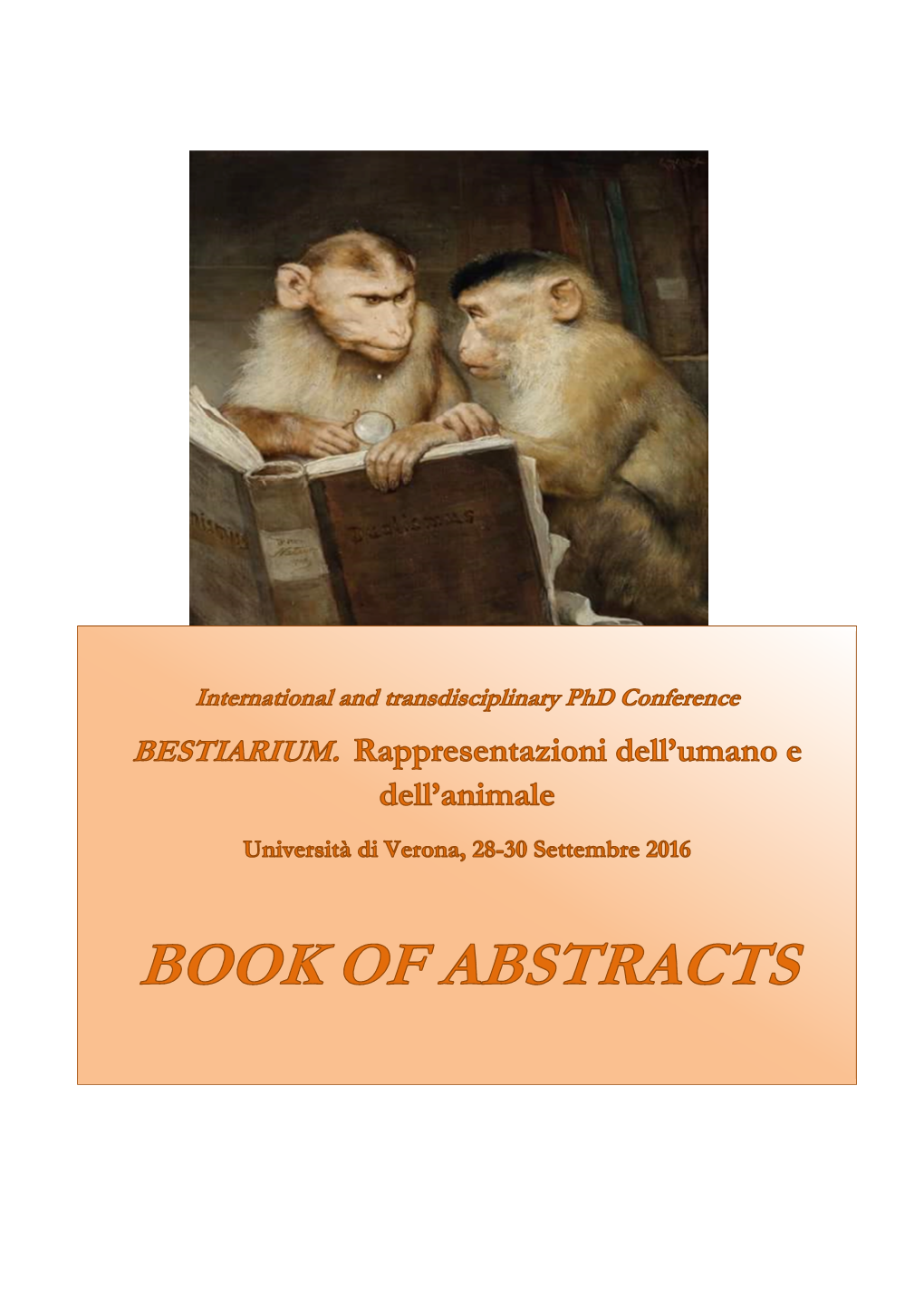 Book of Abstracts