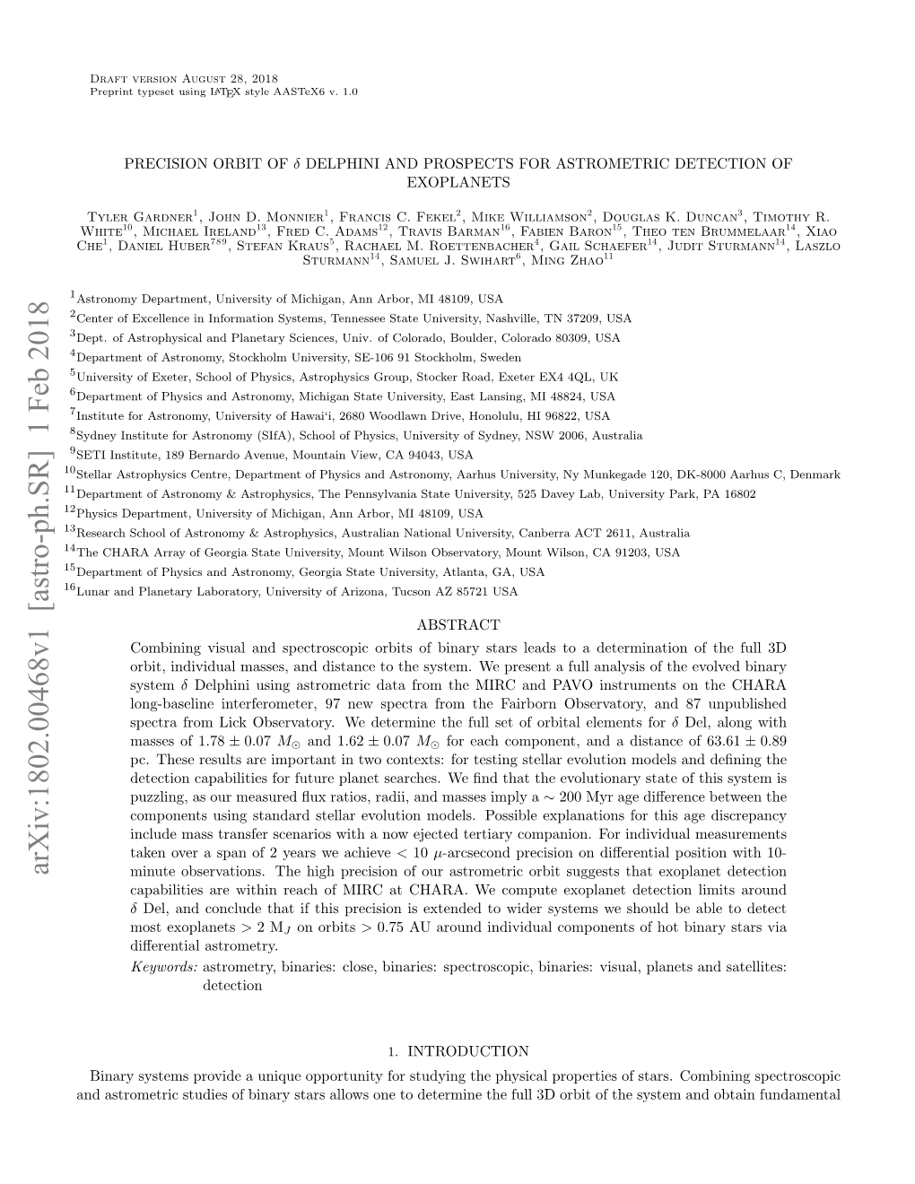 Precision Orbit of $\Delta $ Delphini and Prospects for Astrometric