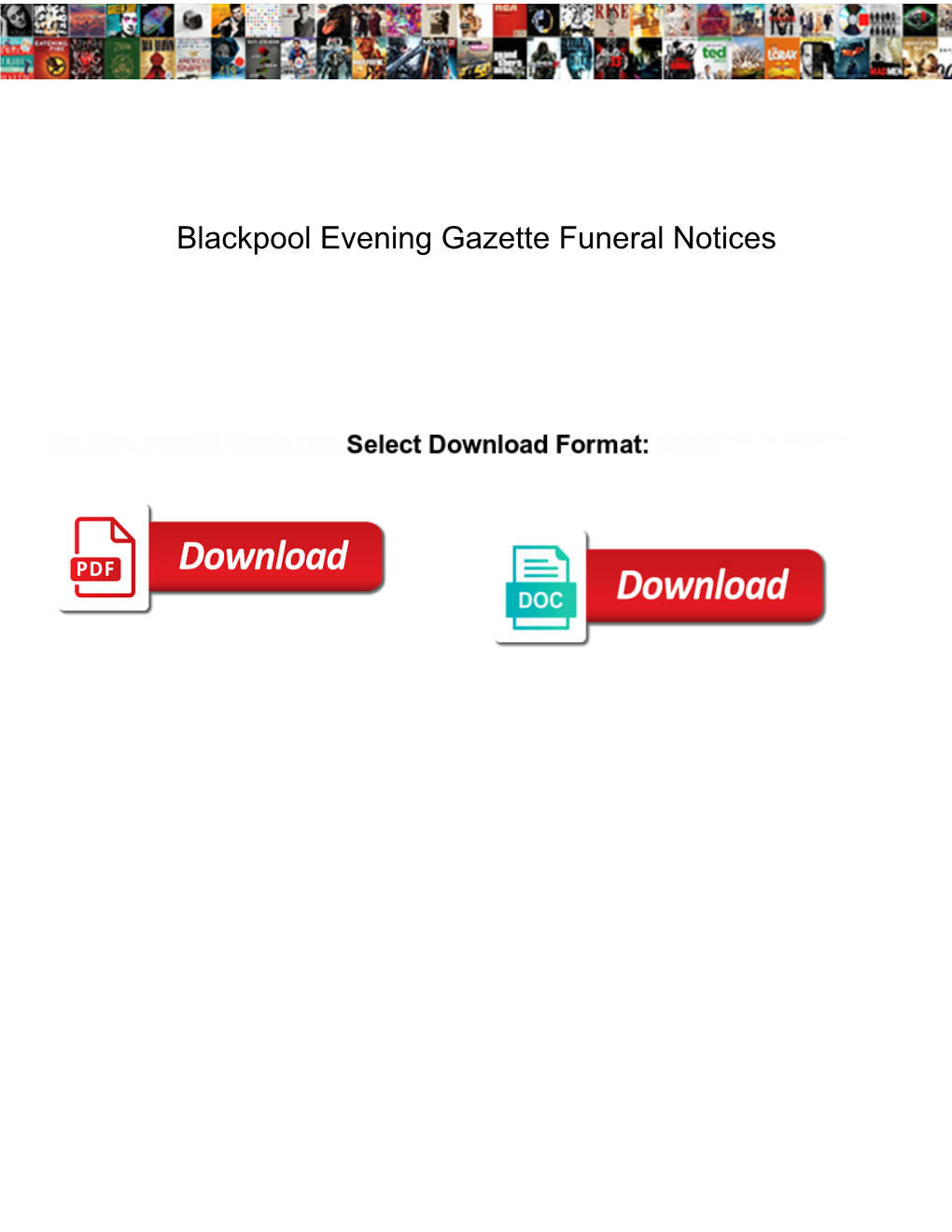 Blackpool Evening Gazette Funeral Notices Epilepsy