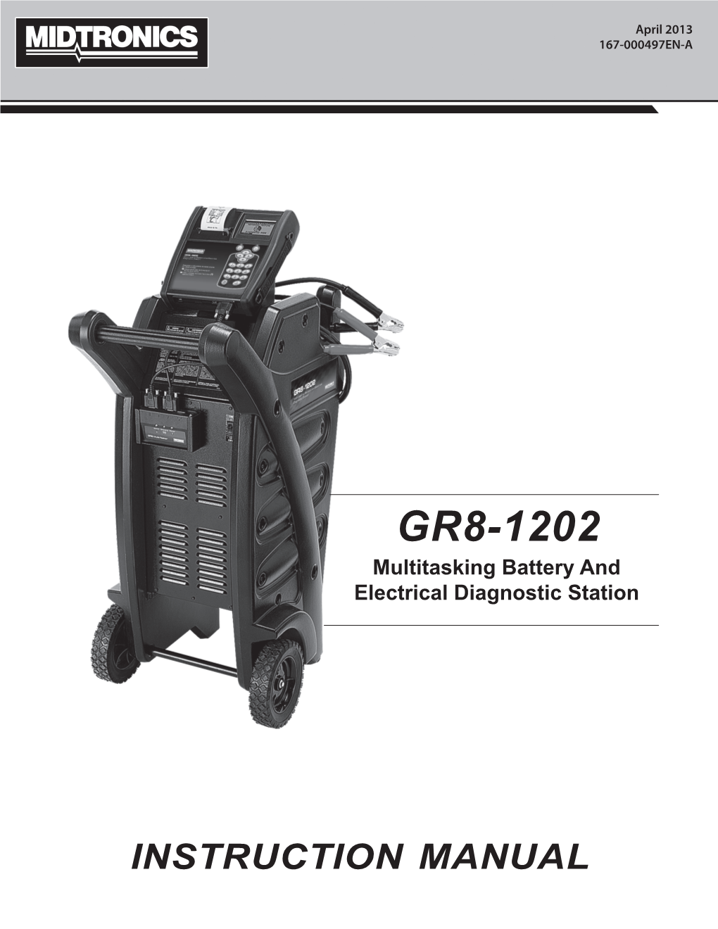 GR8-1202 Multitasking Battery and Electrical Diagnostic Station