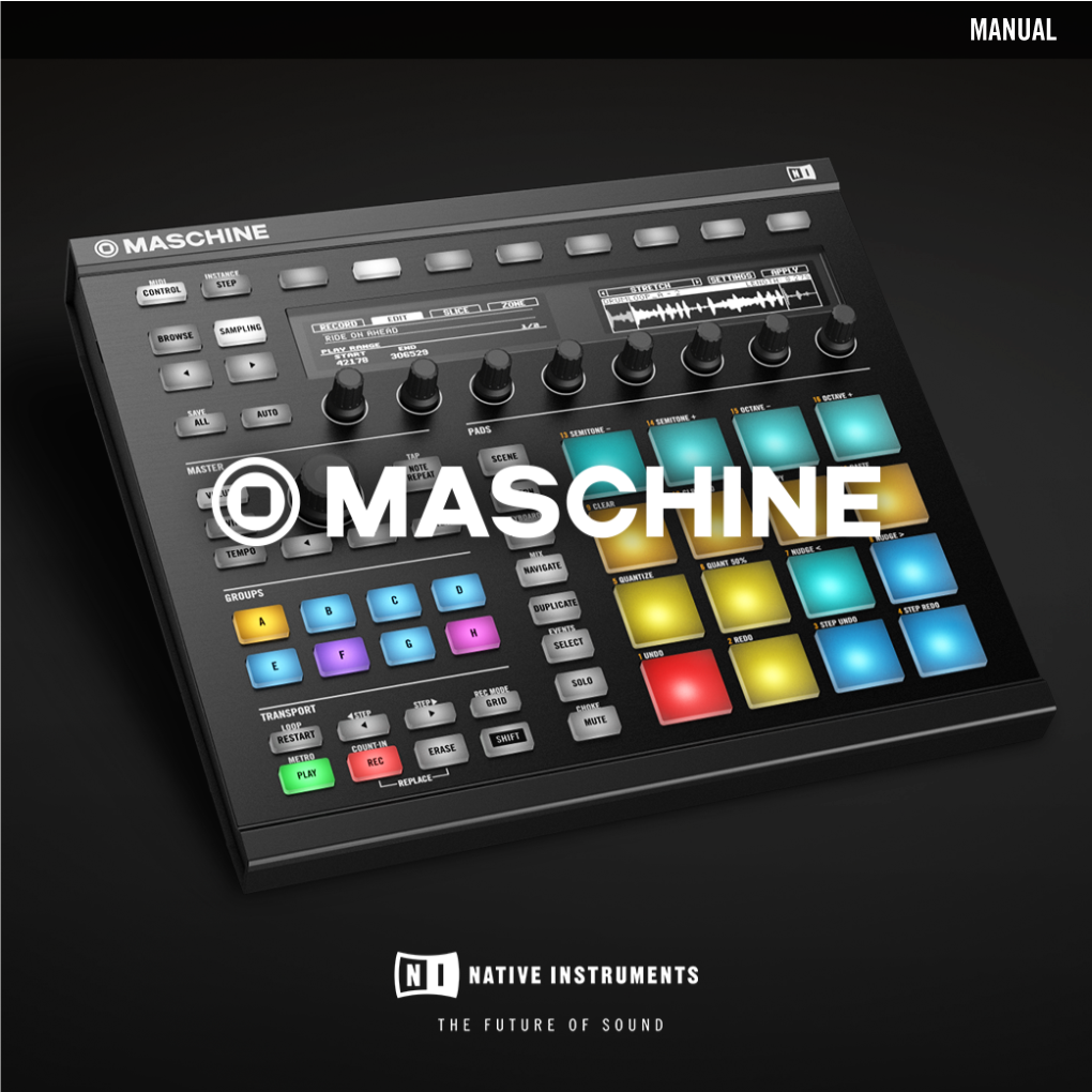 Maschine 2 Manual English