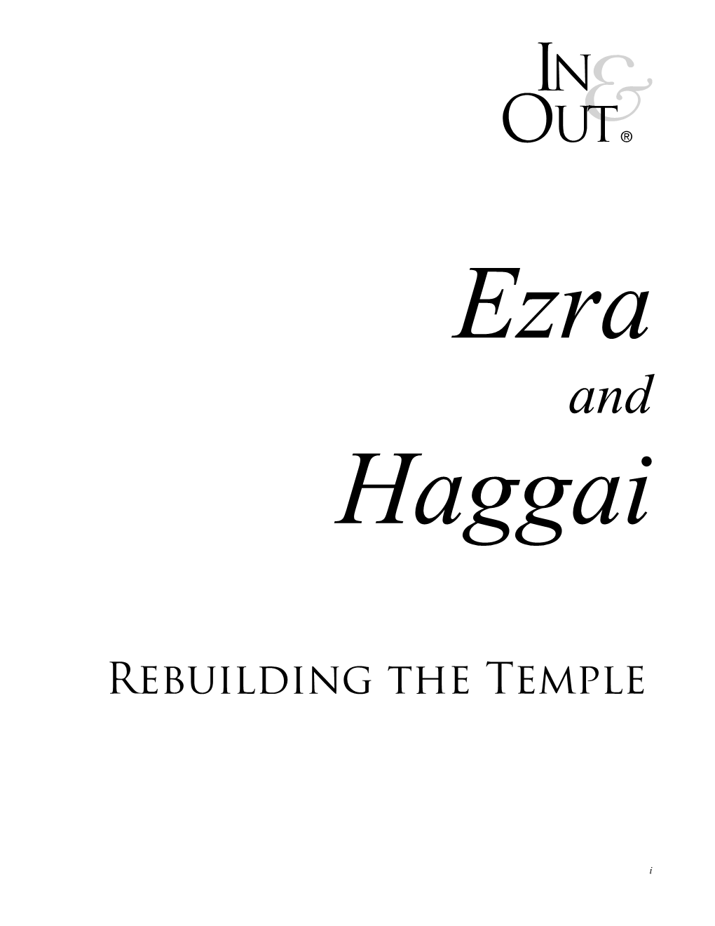 Rebuilding the Temple