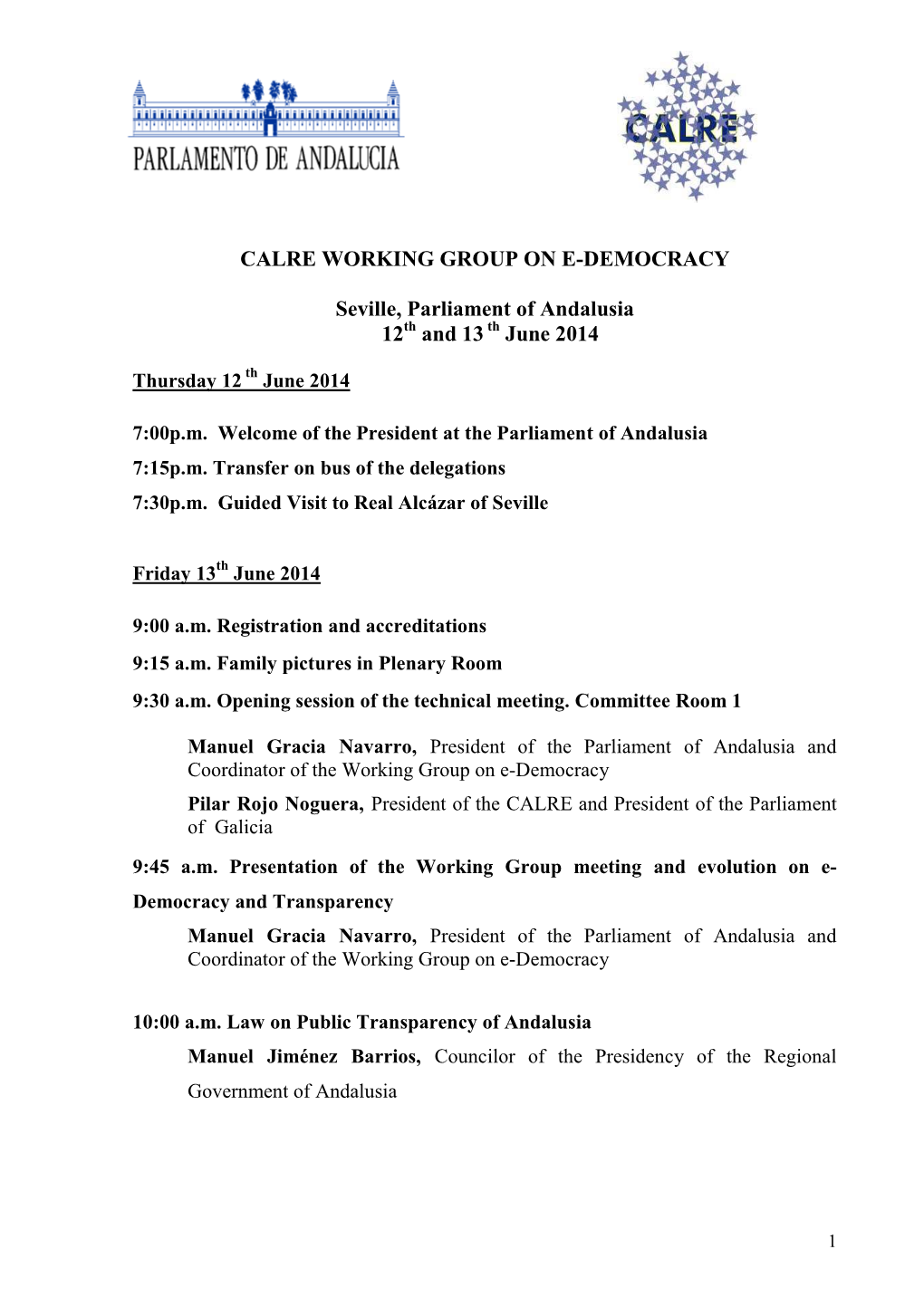 Final Program Web Meeting E-Democracy Seville June 2014