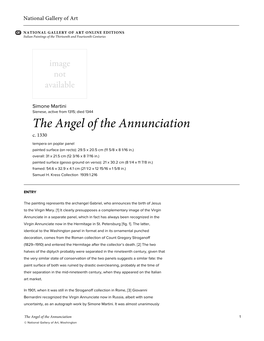 The Angel of the Annunciation C
