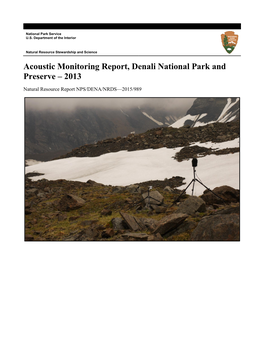 Denali National Park and Preserve – 2013
