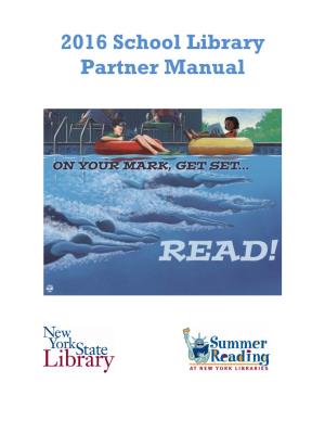 2016 School Library Partner Manual