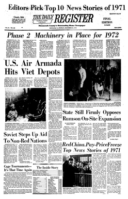 U.S. Air Armada Hits Viet Depots