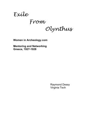 Exile from Olynthus