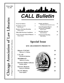 CALL Bulletin