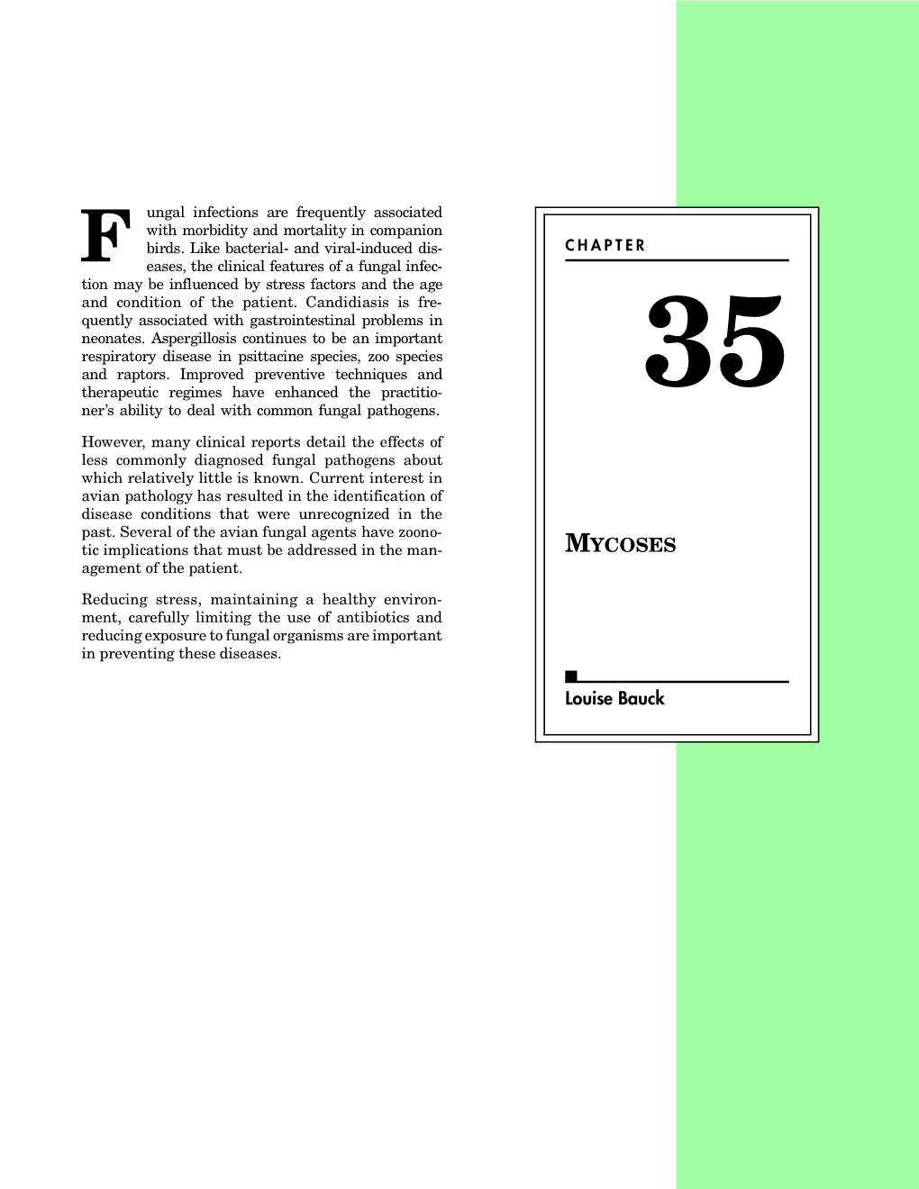 Chapter 35: Mycoses