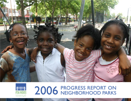 Progress Report on Neighborhood Parks