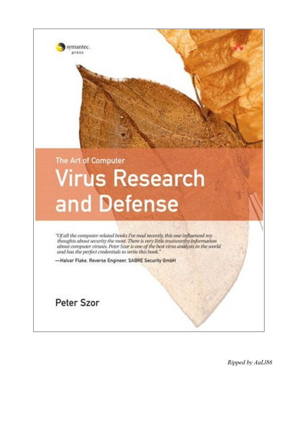 The Art of Computer Virus Research and Defense.Pdf