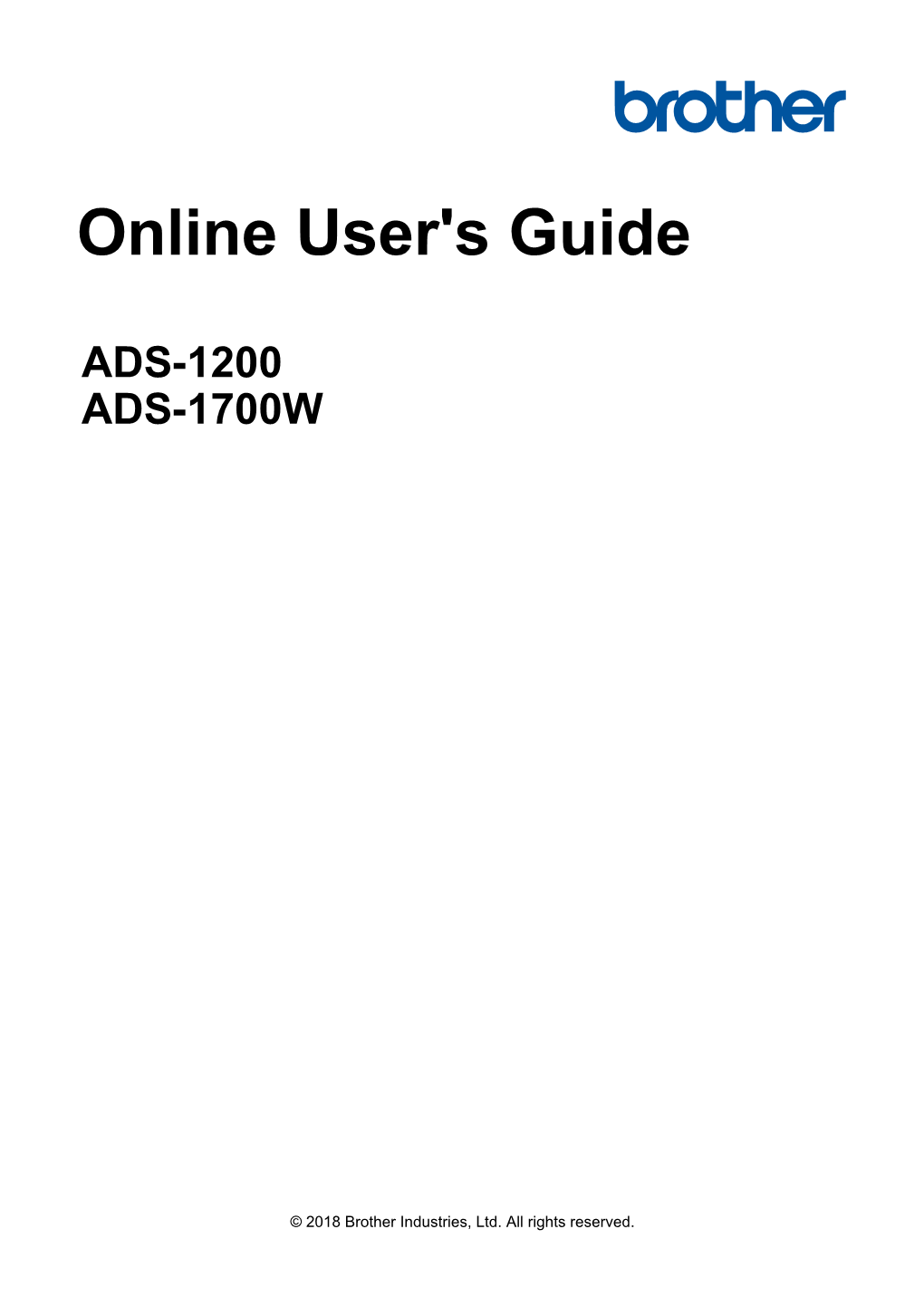 Online User's Guide