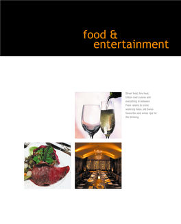 Food & Entertainment