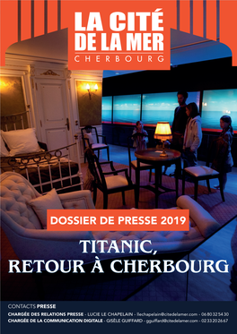 Titanic, Retour À Cherbourg