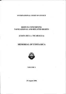Memorial of Costa Rica